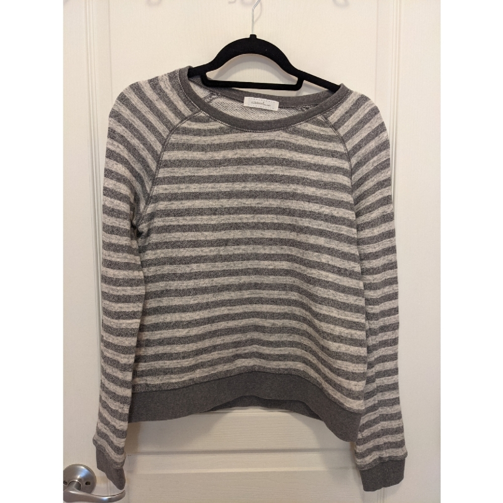 Ribbon Luxe Cozy Striped Sweater